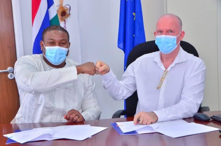 Gallery image for KMC SIGNS D180 MILLION PROJECT WITH THE EUROPEAN UNION (EU)